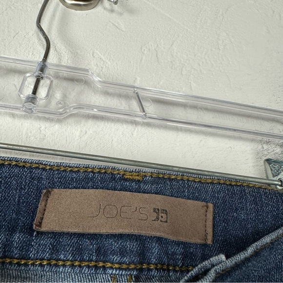 Joes Jeans Denim Slim Fit Dark Wash Blue Solid Palumbo Cotton Stretch Flat Front - Picture 7 of 8